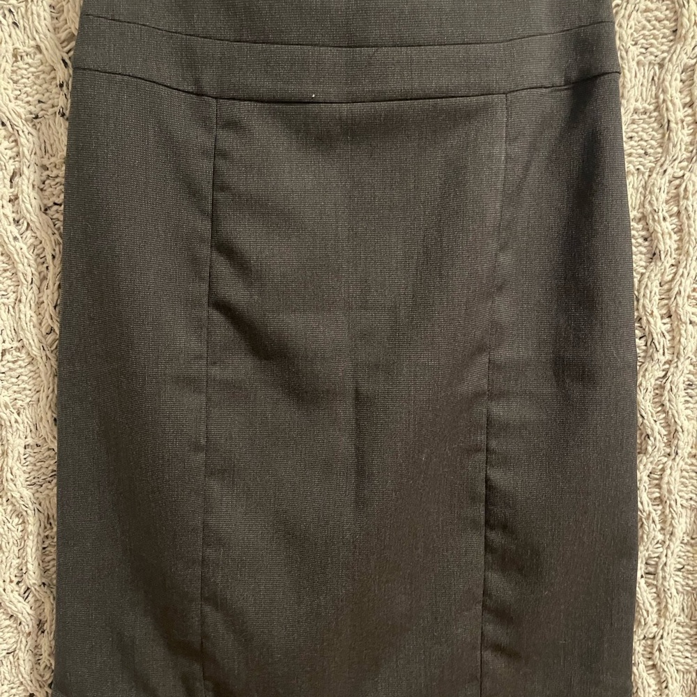 H&M Dark Gray Pencil Skirt